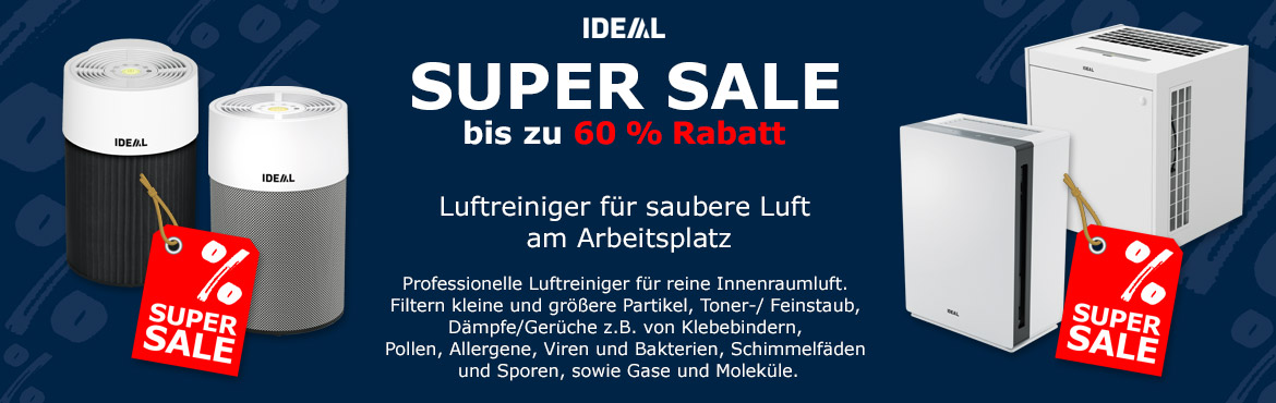 IDEAL Luftreiniger SUPER SALE